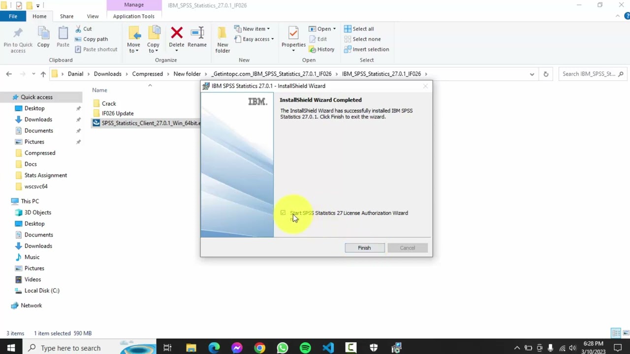 How to Install SPSS Software - Full Version - IBM SPSS 27