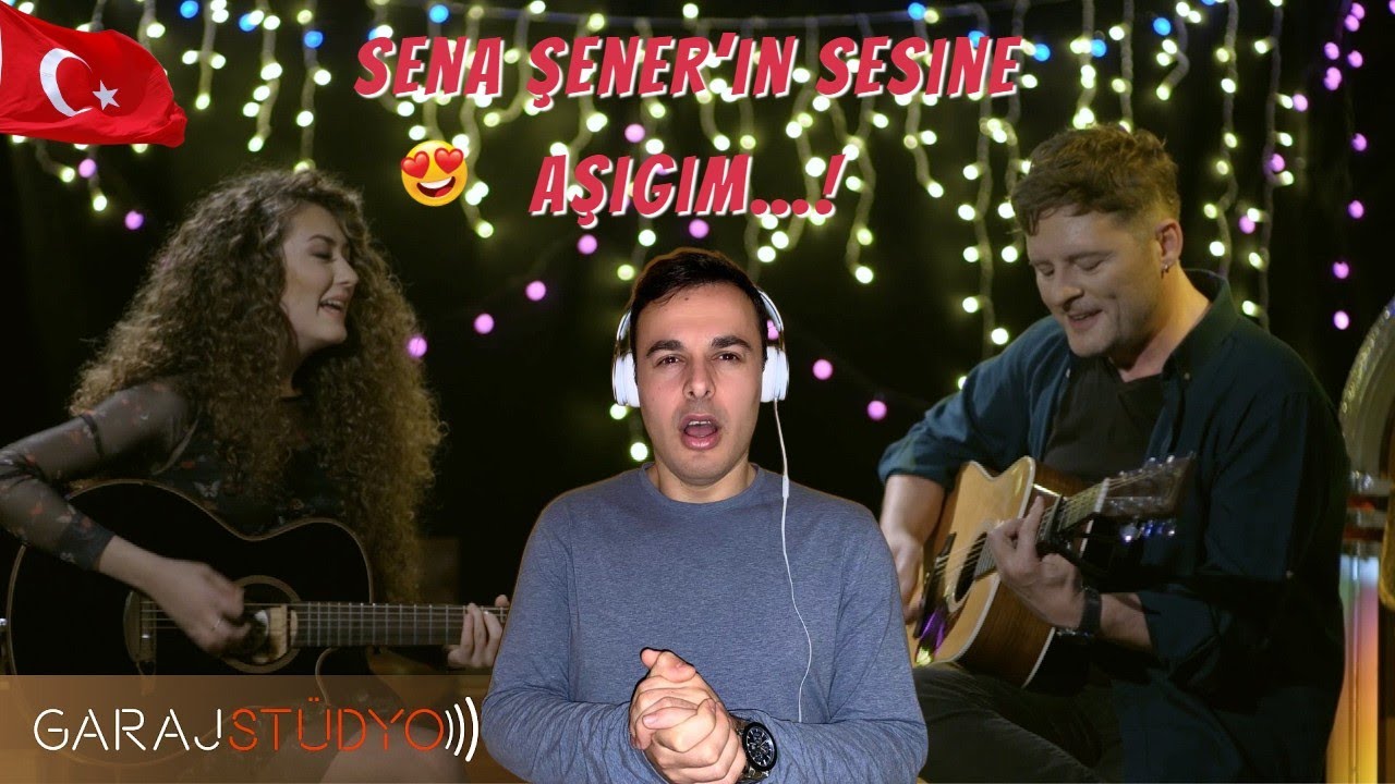 Italian React 🇹🇷 Tuna Kiremitçi & Sena Şener - Birden Geldin Aklıma (Tuna Kiremitçi ve Arkadaşları)