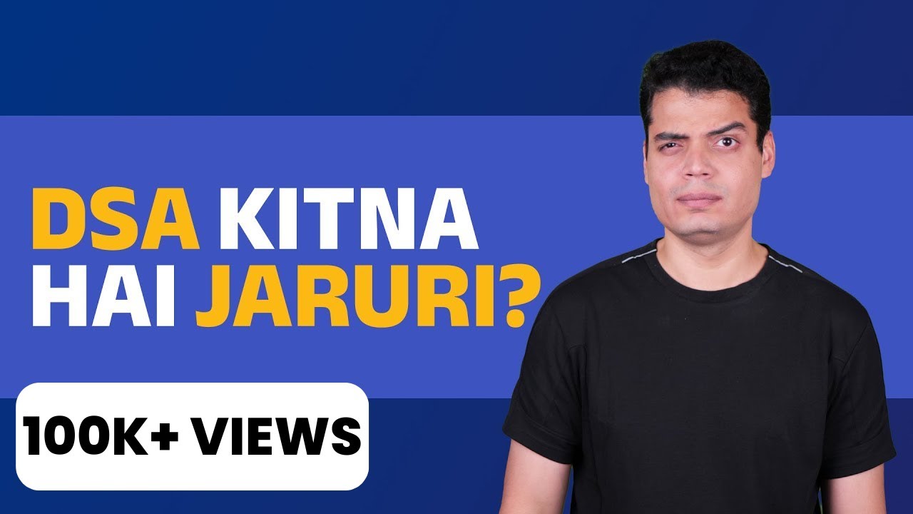 Can DSA get you into FAANG? | Tanay Pratap Hindi