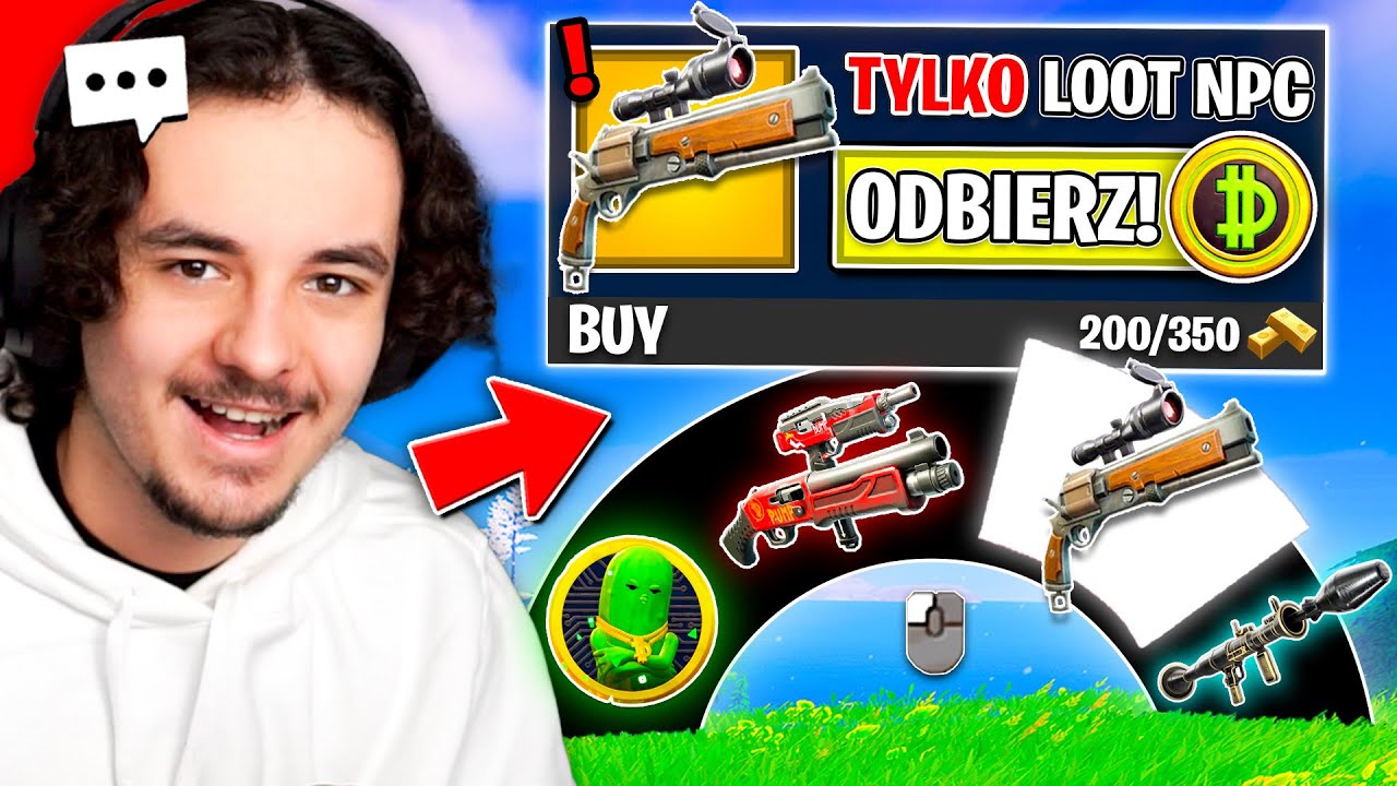 ONLY LOOT FROM NPC CHALLENGE in Fortnite