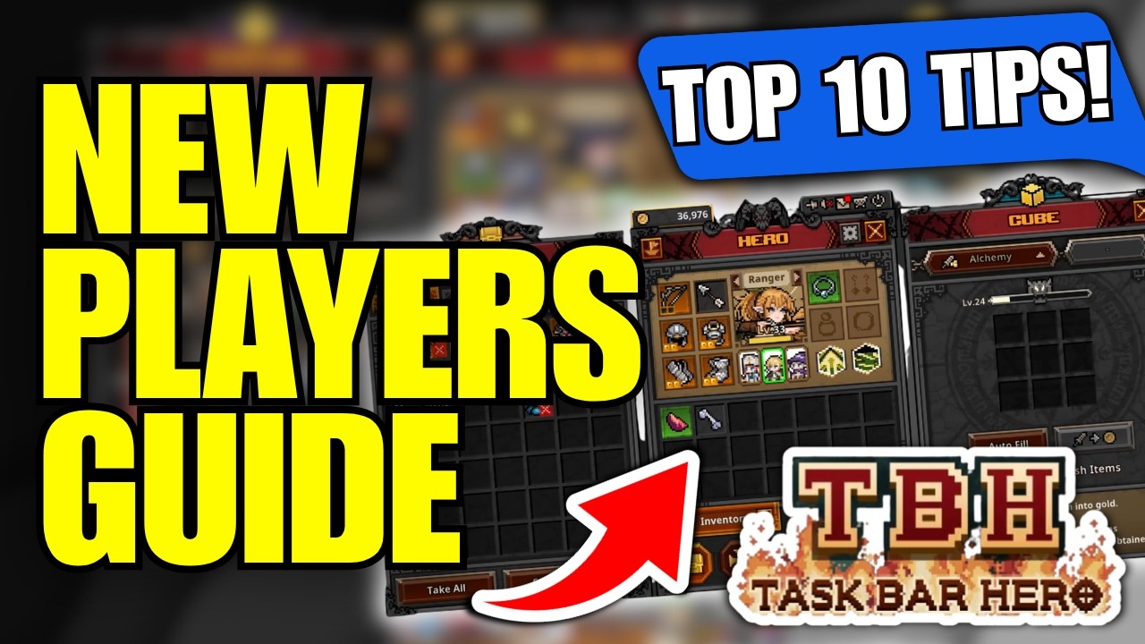 ТОП-10 советов для новичков в TBH: Task Bar Hero (Гайд для новых игроков)