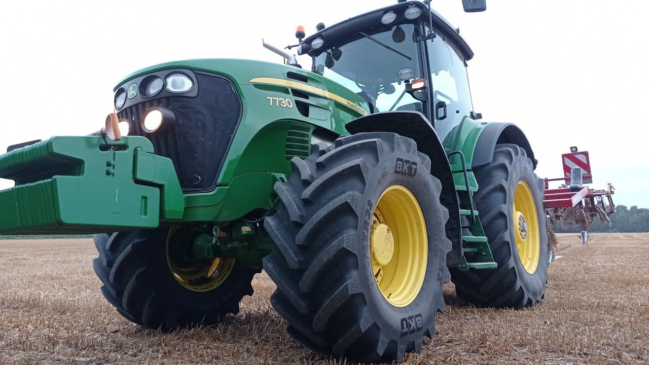 John Deere 7730 & Horsch Terrano 3FX  Engine sound