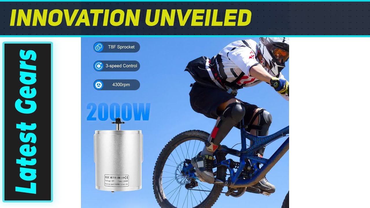 Unleash POWER! 48V 2000W Electric Bike Motor Kit - Amazing Speed!