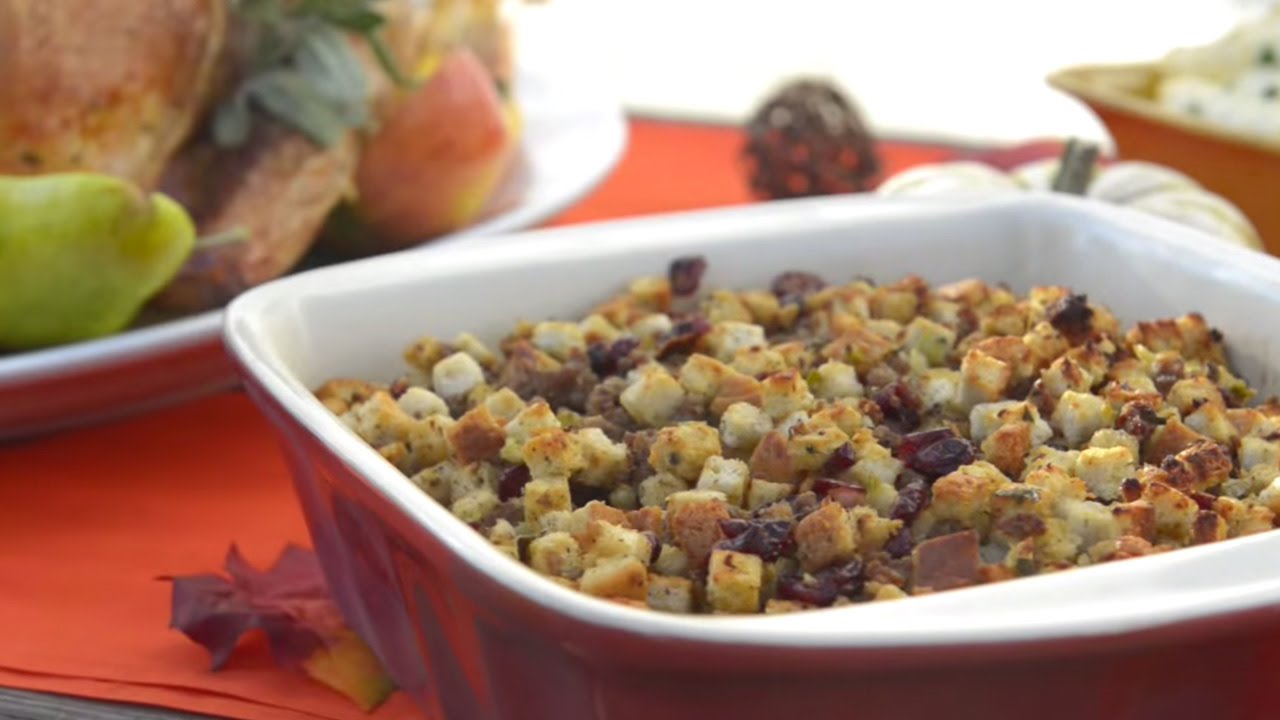 Best Stuffing Recipe for Thanksgiving by Traeger Grills