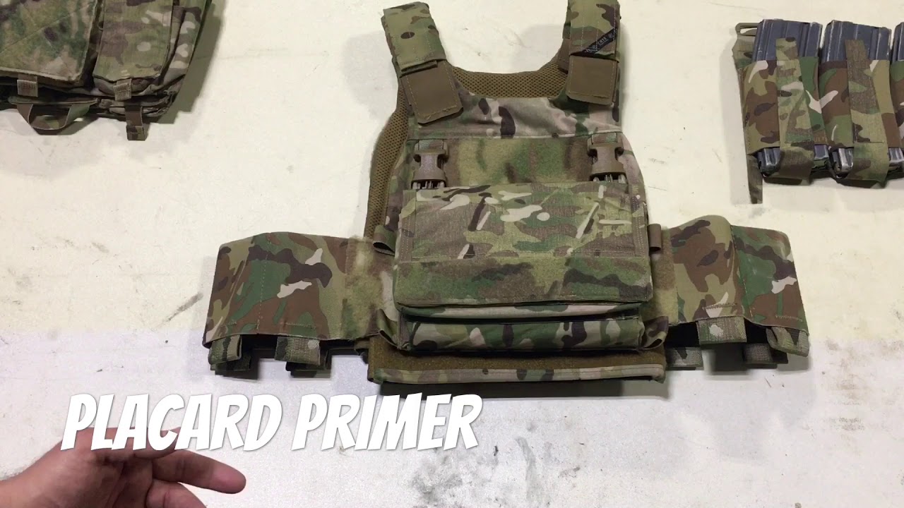 Plate Carrier Placard Primer: Velocity Systems, Ferro Concepts, Spiritus, Crye  on JPC & Slickster