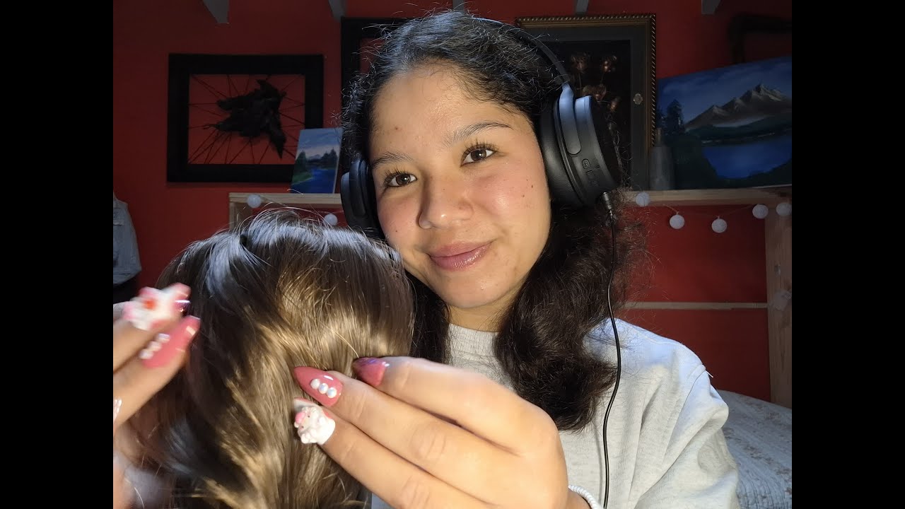 ✨ASMR te saco tus piojitos✨