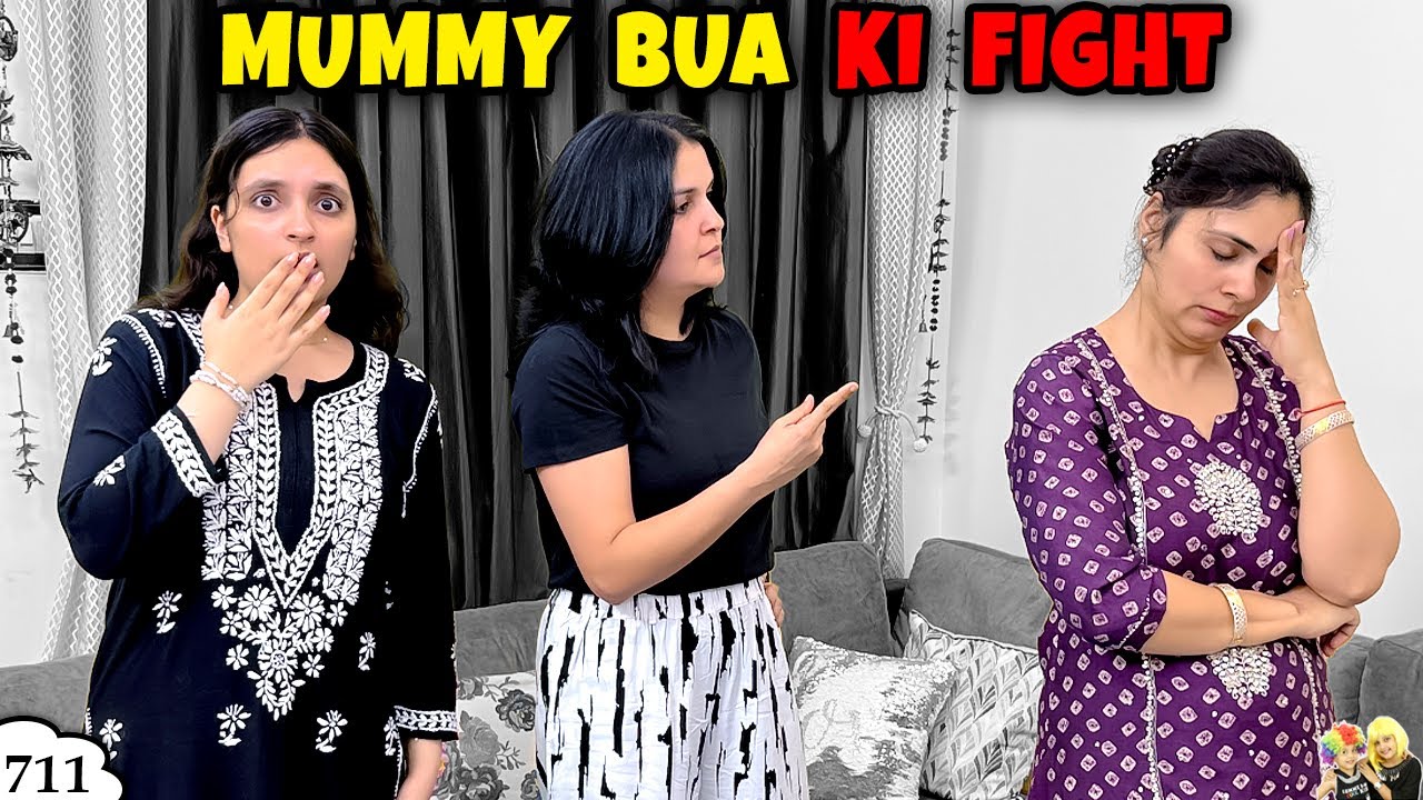MUMMY BUA KI FIGHT | Ep 711 | Secret Camera | Aayu and Pihu Show