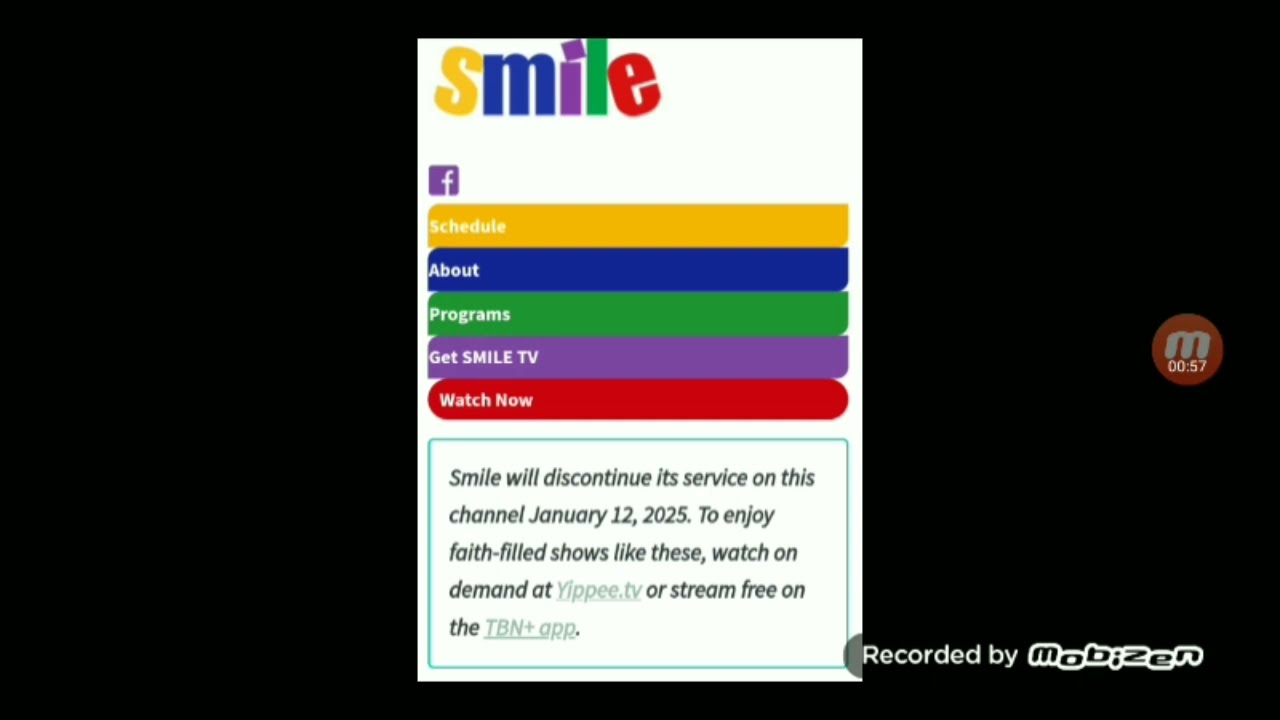 Smile to shut down on January 12, 2025.