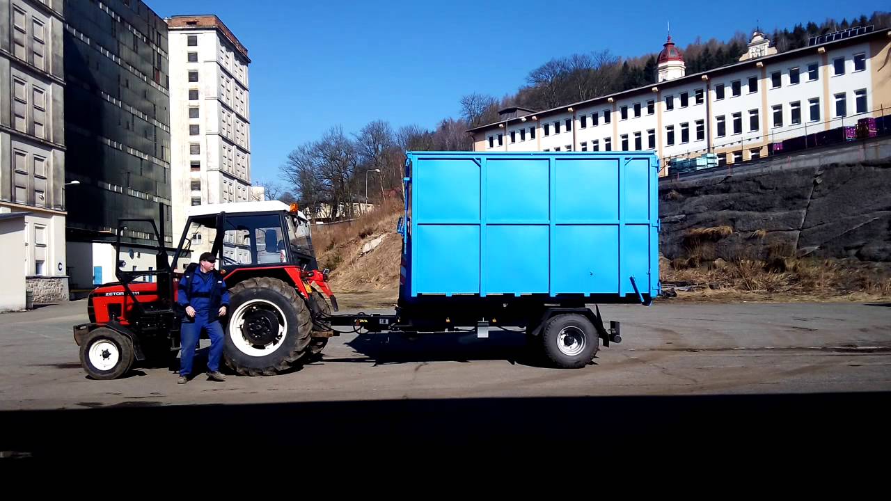 Návěs DEZA s nosičem Novosedly