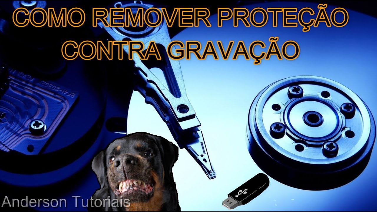 Como Remover Prote&ccedil;&atilde;o Contra Grava&ccedil;&atilde;o no HD, Cart&atilde;o, Pendrive Formatar Dispositivo Protegido