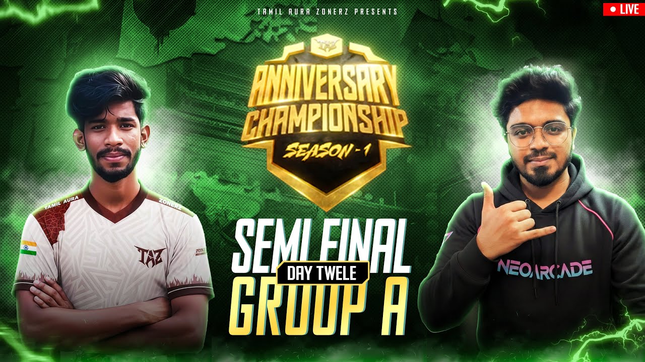 TAZ ANNIVERSARY CHAMPIONSHIP QUARTER FINALS ||❤️ BACK TO BACK 4 MATCHES [ 🔴LIVE ] ROAD TO 10K FAM