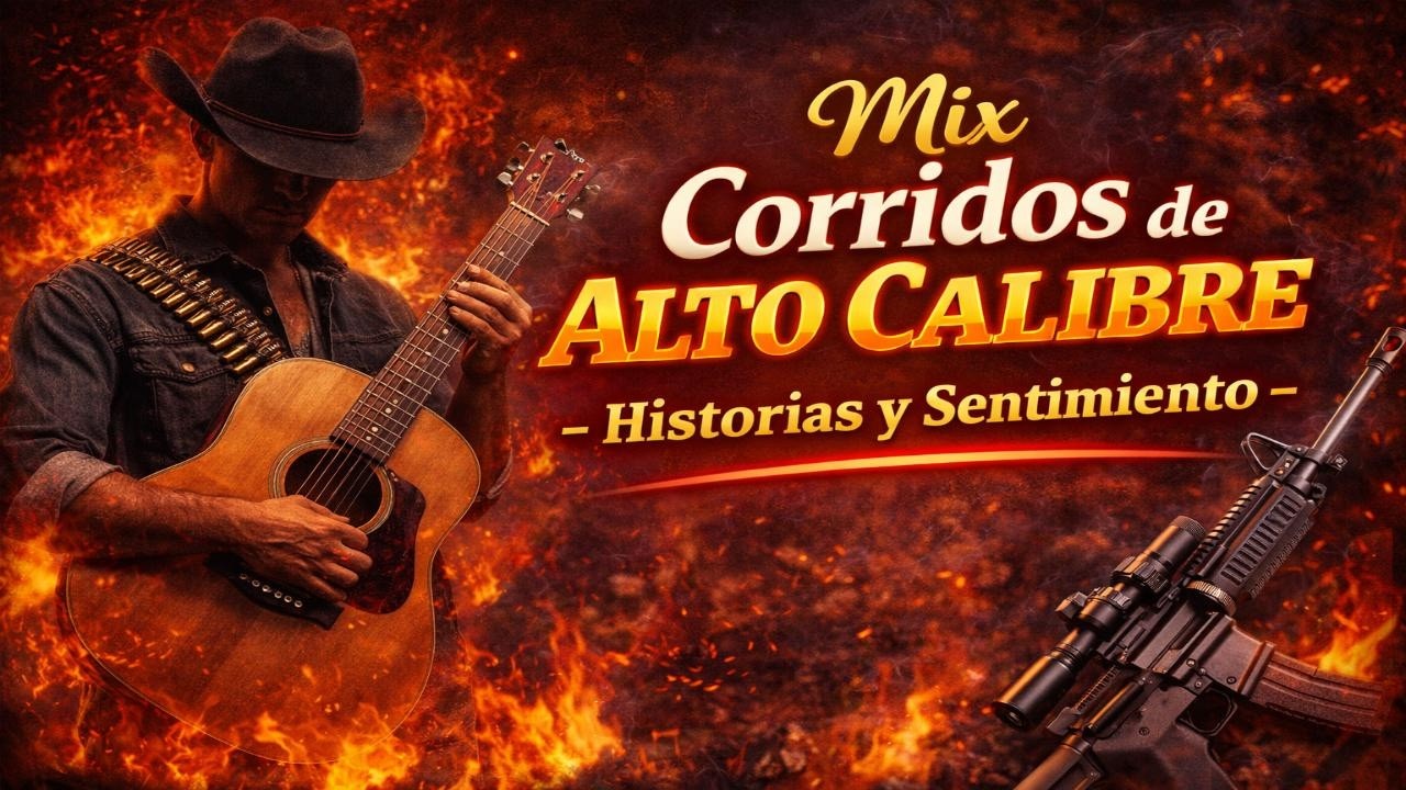Mix Corridos de Alto Calibre – Historias y Sentimiento [ letra oficial ]