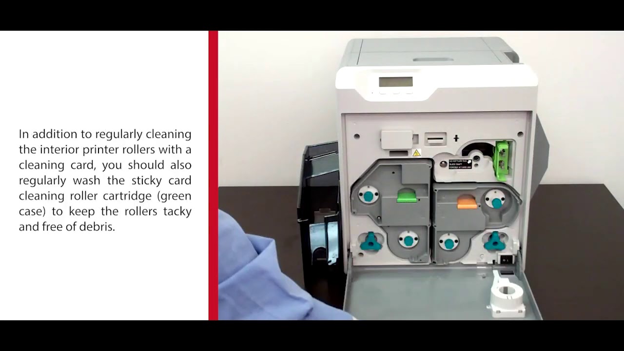 How To Clean Your Matica XID8300 Retransfer Card Printer