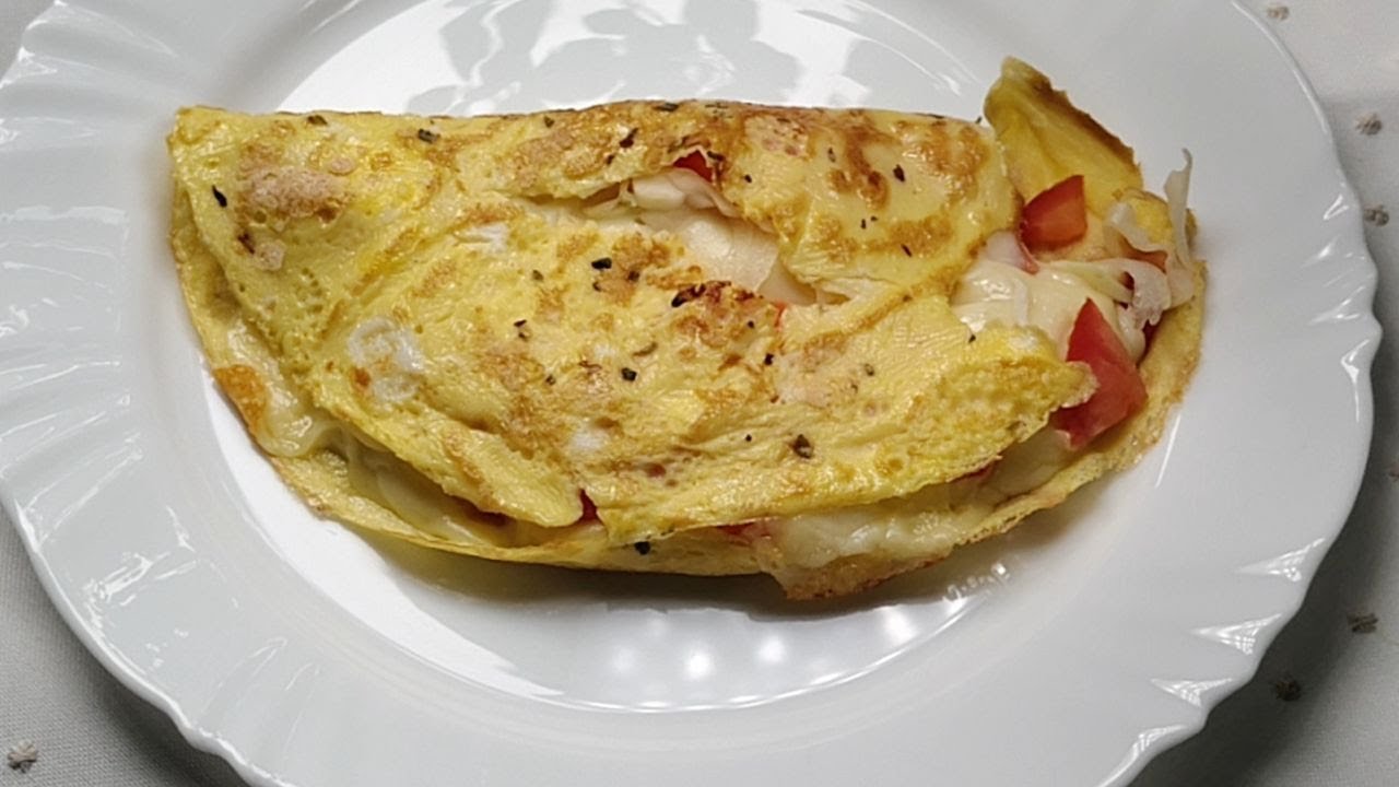 OMELETE RECHEADA SIMPLES E RÁPIDA