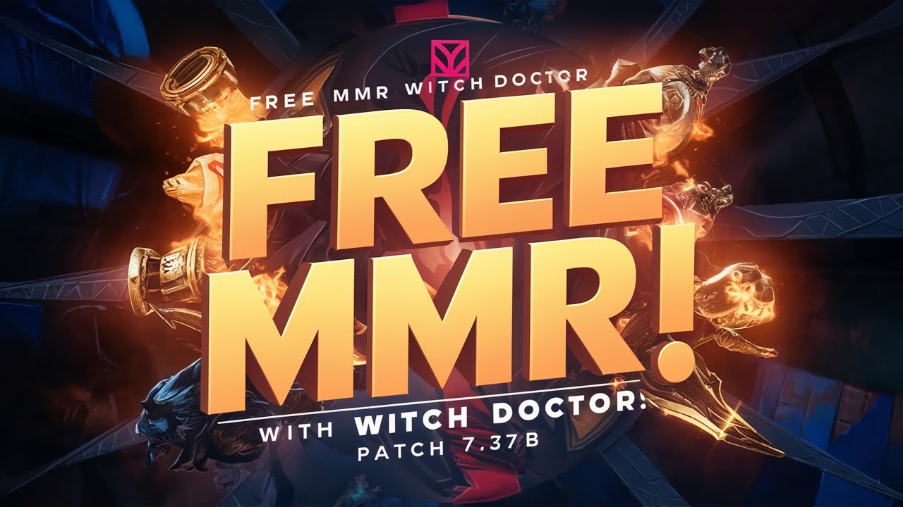 Free MMR with Witch Doctor: Patch 7.37b Guide to Lane Domination & Game-Winning Items