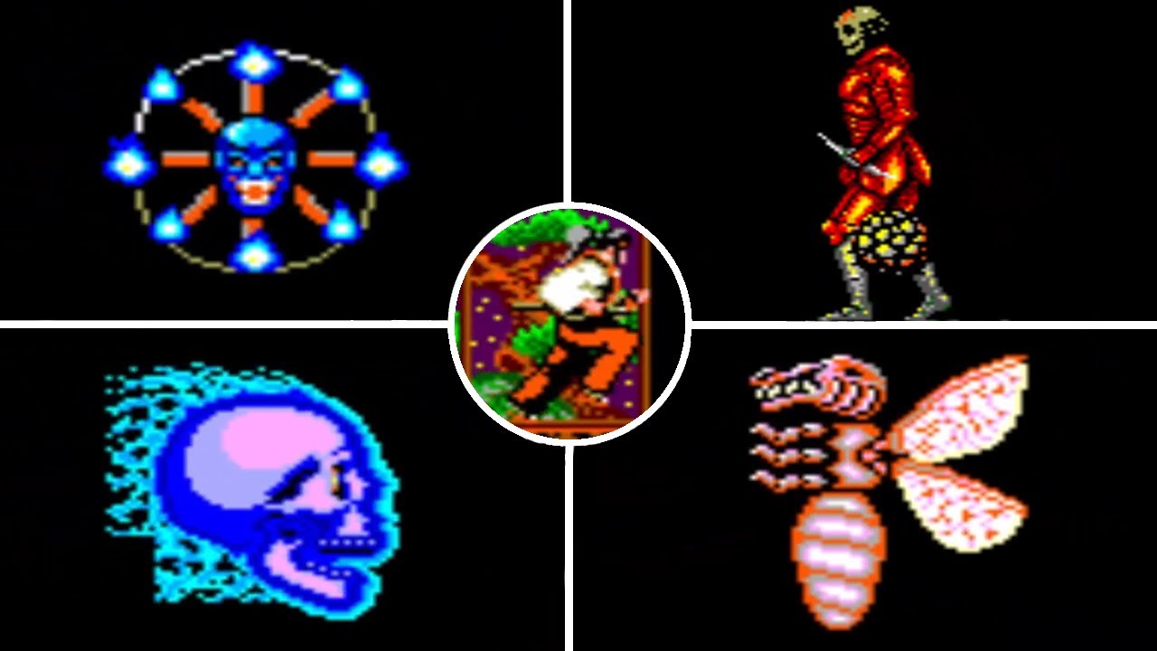 Game n°044 - Kenseiden ( Master System ) All bosses