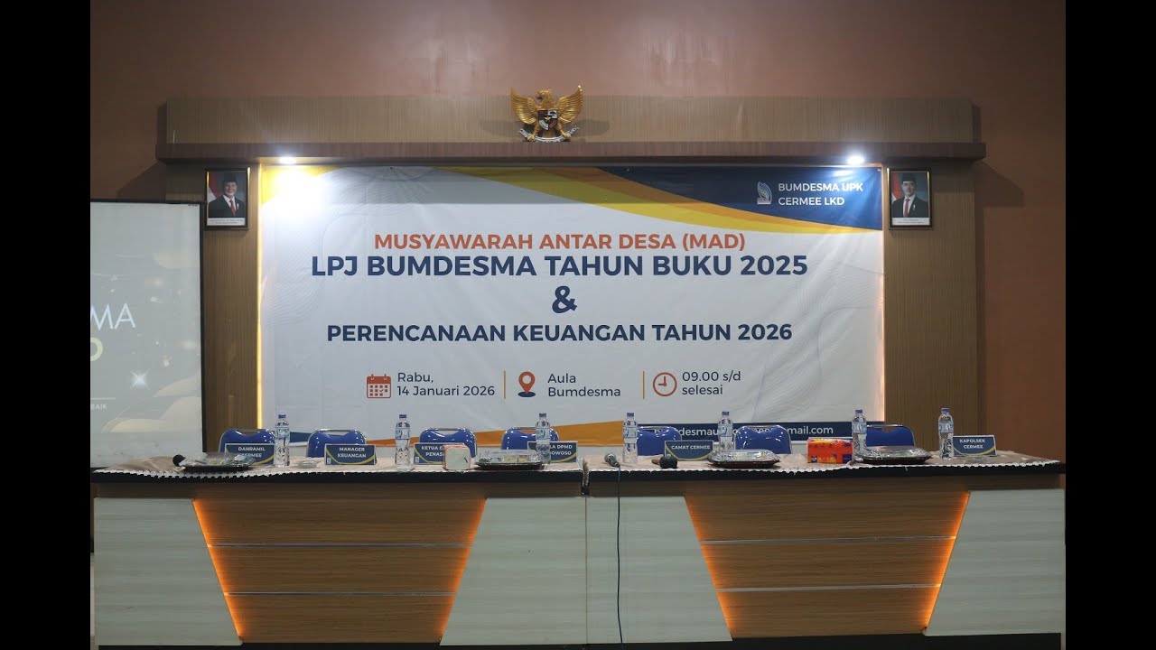 MAD LPJ BUMDESMA UPK CERMEE LKD 2026