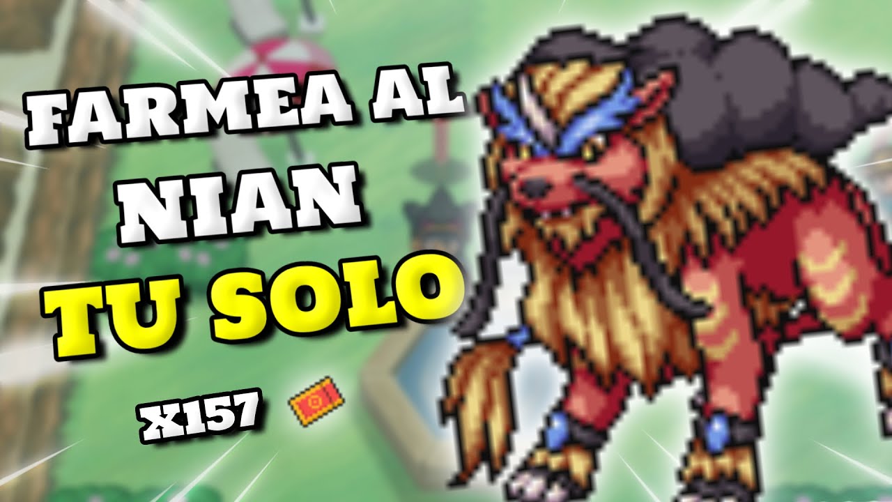 🎇 ¡FARMEA AL NIAN SIN AYUDA! 🚀 Guía Completa en PokéMMO 🎇 Evento de año nuevo lunar🎆