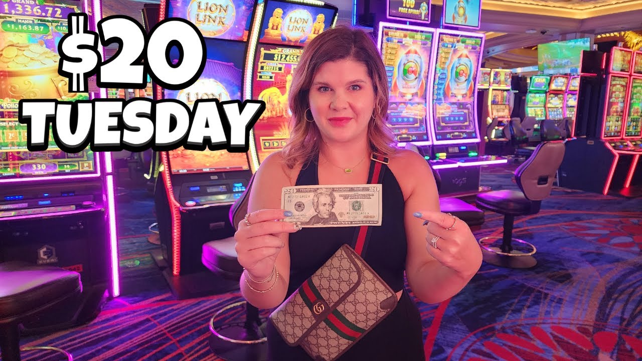 I Put $20 in 10 of the Newest Slots in Las Vegas and WOW!
