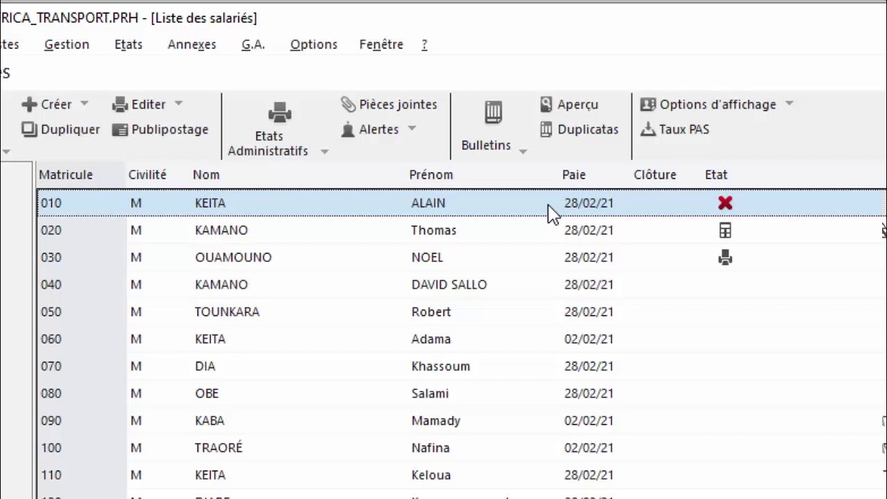 SAGE 100 PAIE& RH: RECONDUIRE LE CONTRAT D'UN EMPLOYÉ