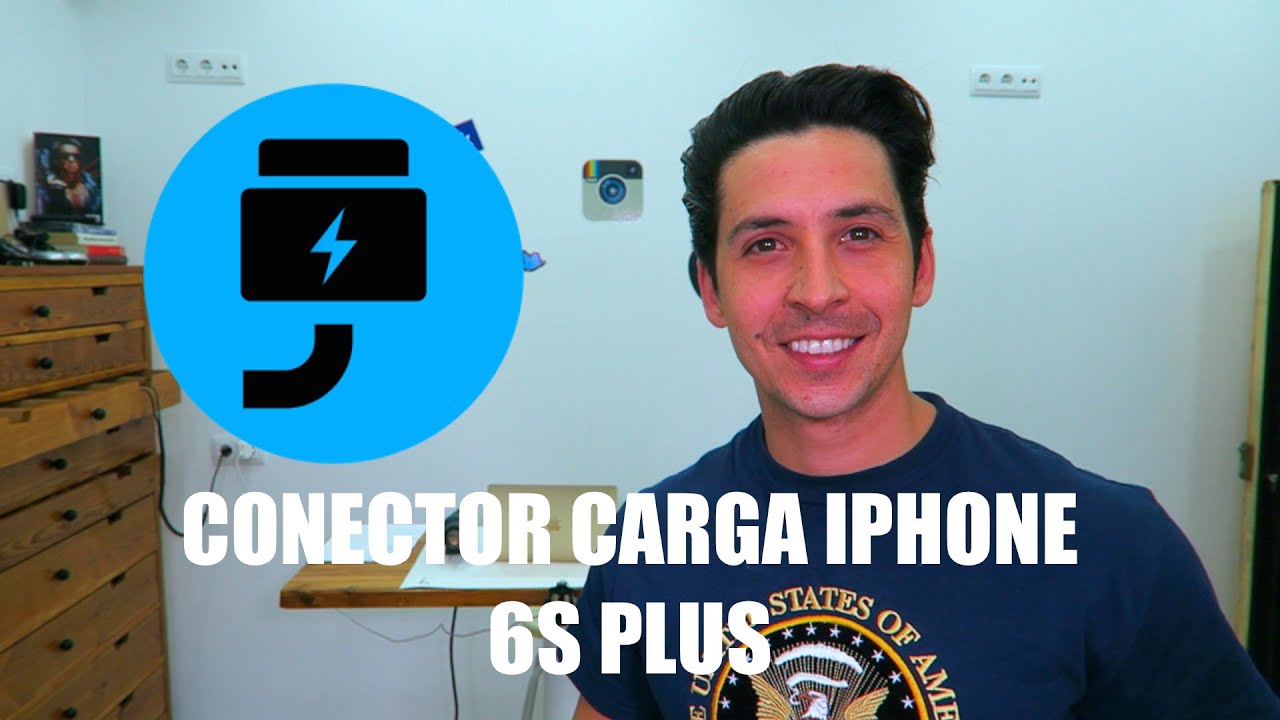 COMO CAMBIAR CONECTOR DE CARGA IPHONE 6S PLUS