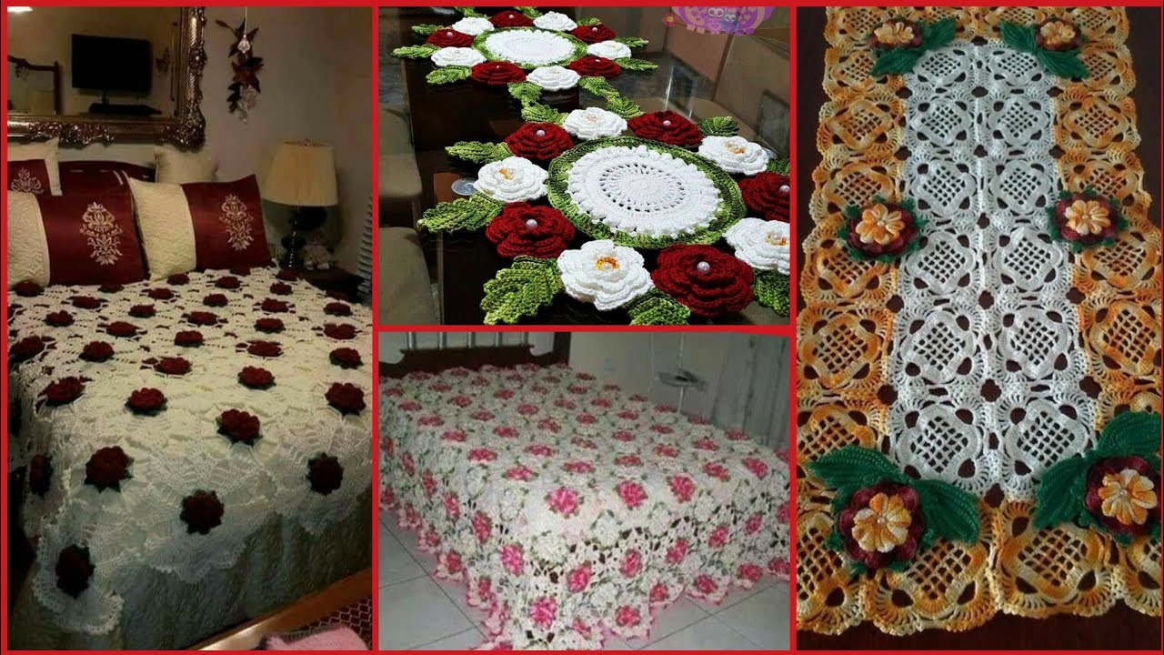 Top Class Crochet Bedsheets Designs //Beautiful Crochet Bedsheet Patrerns