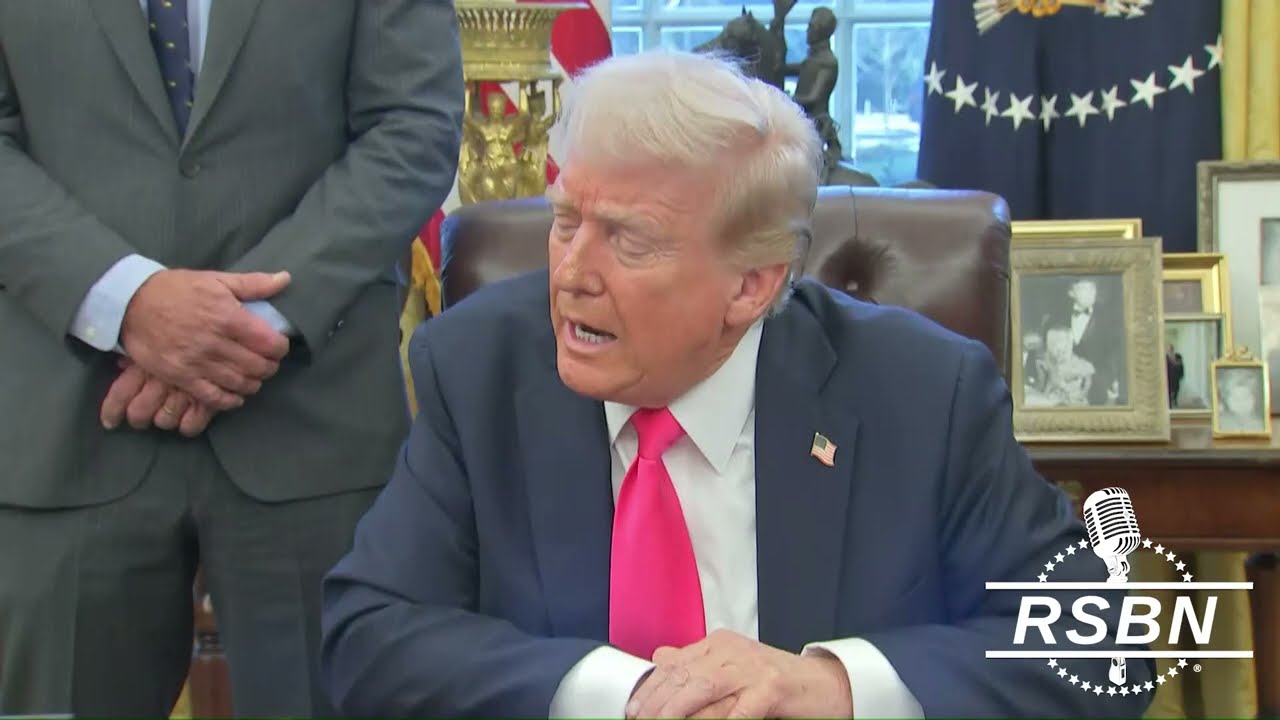 WATCH: President Trump Signs Executive Orders & Answers Questions from the Press - 2/25/2025