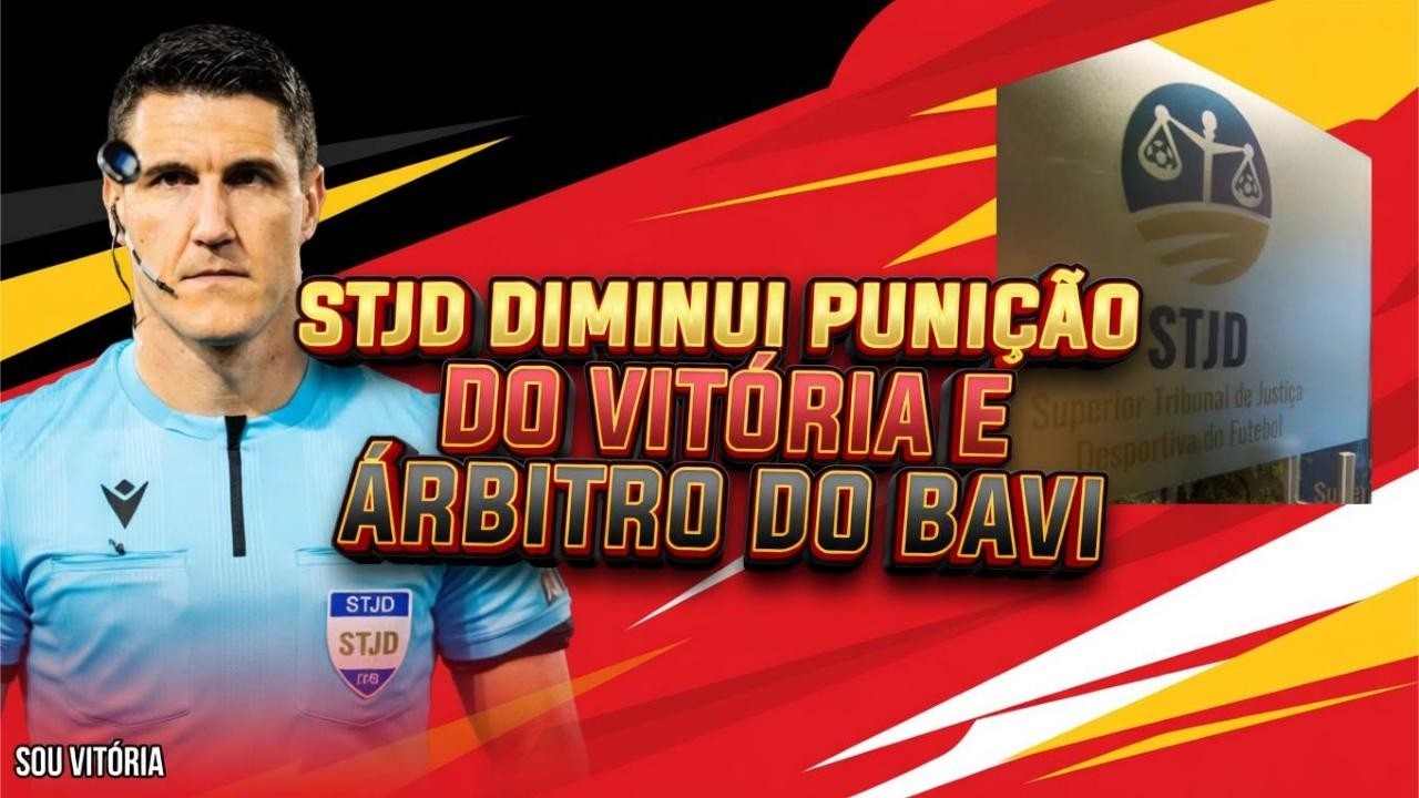 STJD reduz punição do Vitória e CBF define árbitro para o clássico Vitória versos Bahia: #ecv