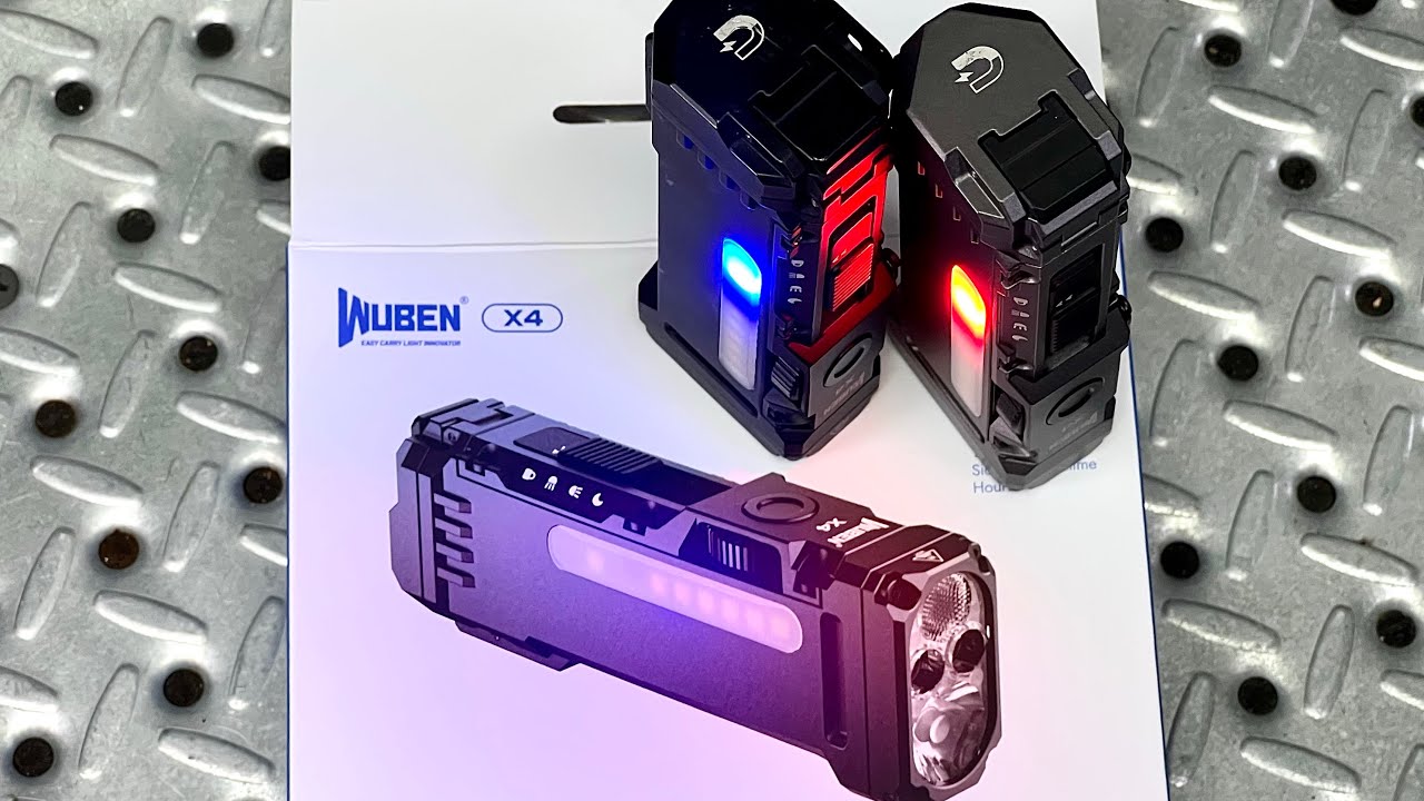 Prototype Vs Final Production! - WUBEN X4 EDC Flashlight - Did They Improve It?!