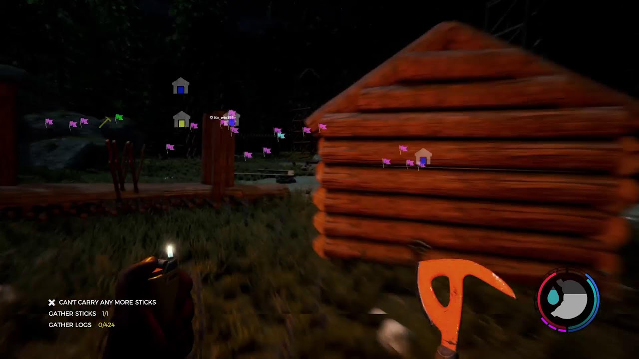 Consiguiendo el ARTEFACTO en THE FOREST HardSurvival