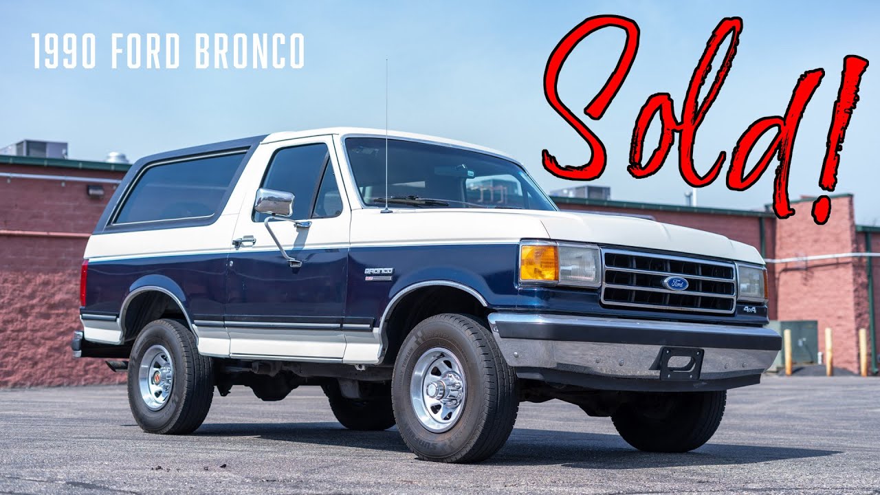 1990 Ford Bronco Goes for a Drive!