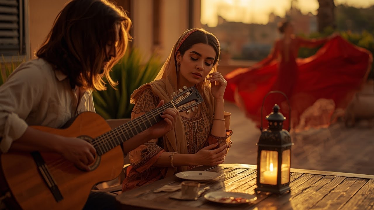 Best Flamenco Guitar & Oud Fusion – Rumba Chill Instrumental for Meditation & Soft Focus