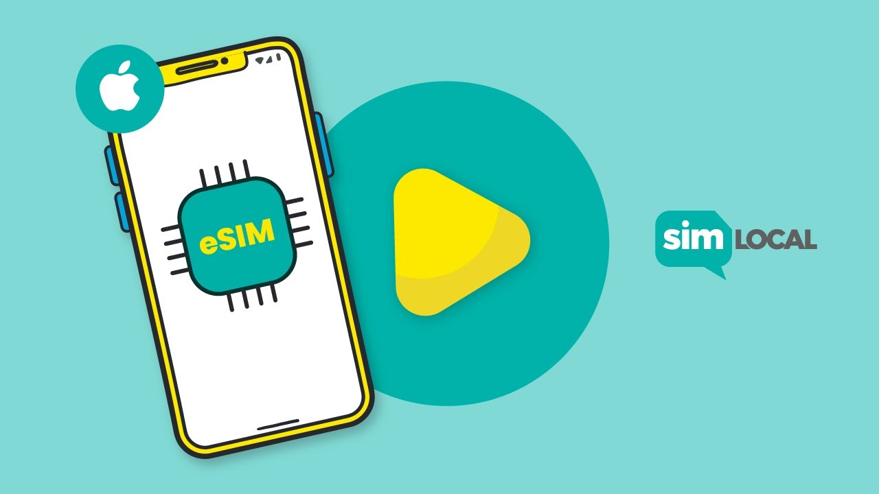 How to activate an eSIM on your iPhone using the Sim Local app | Sim Local #esim