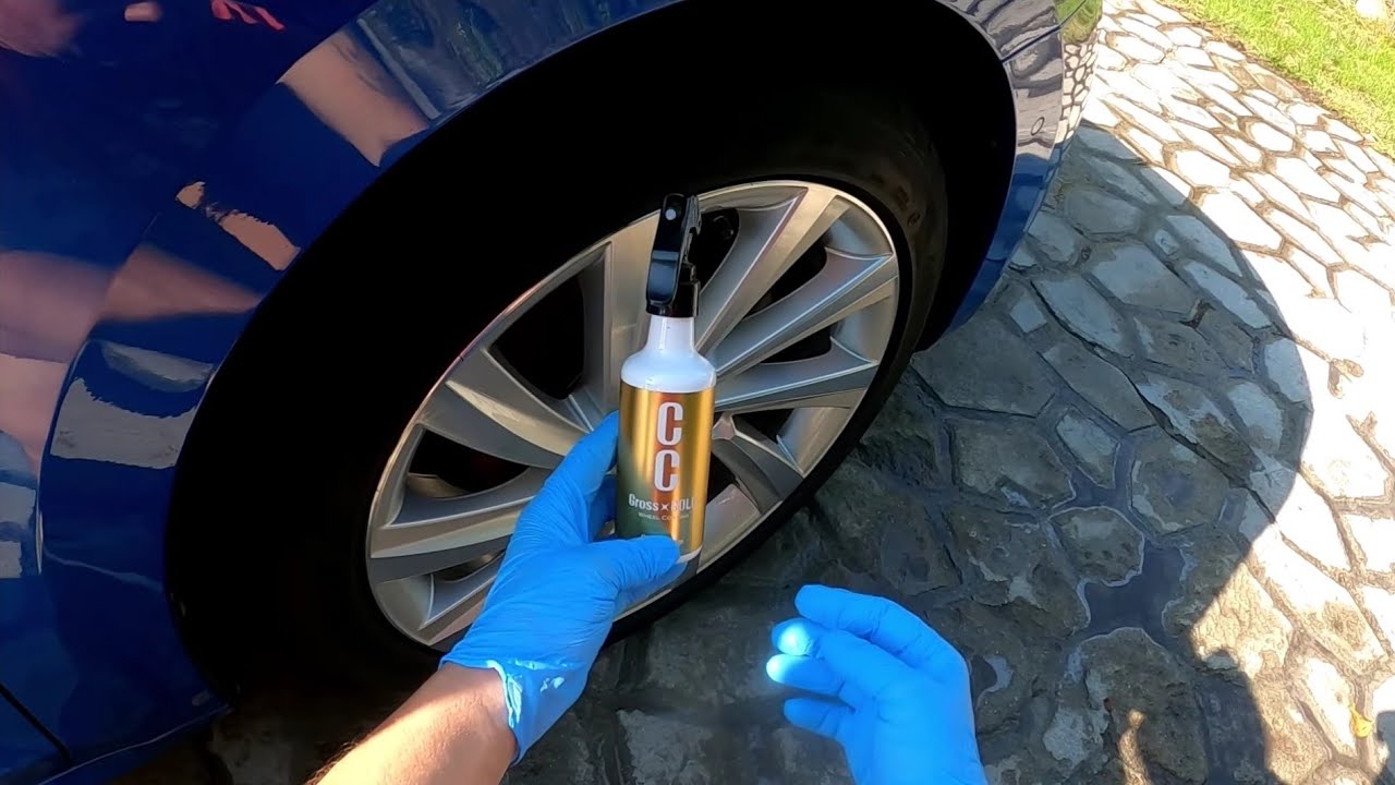#Prostaff Wheel Coating Spray👉CC Gross Gold