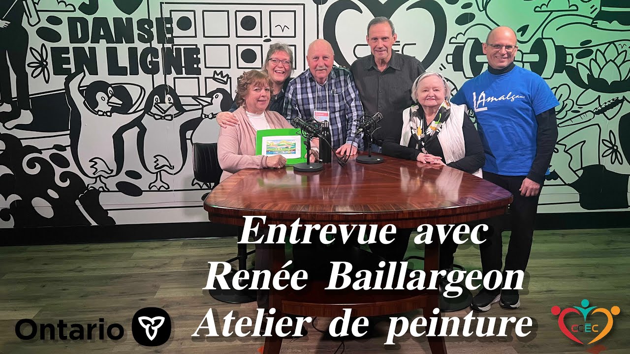 Les Balados De L'&eacute;tang du CC&Eacute;C : Atelier peinture avec Ren&eacute;e Baillargeon par Jos&eacute; Martin
