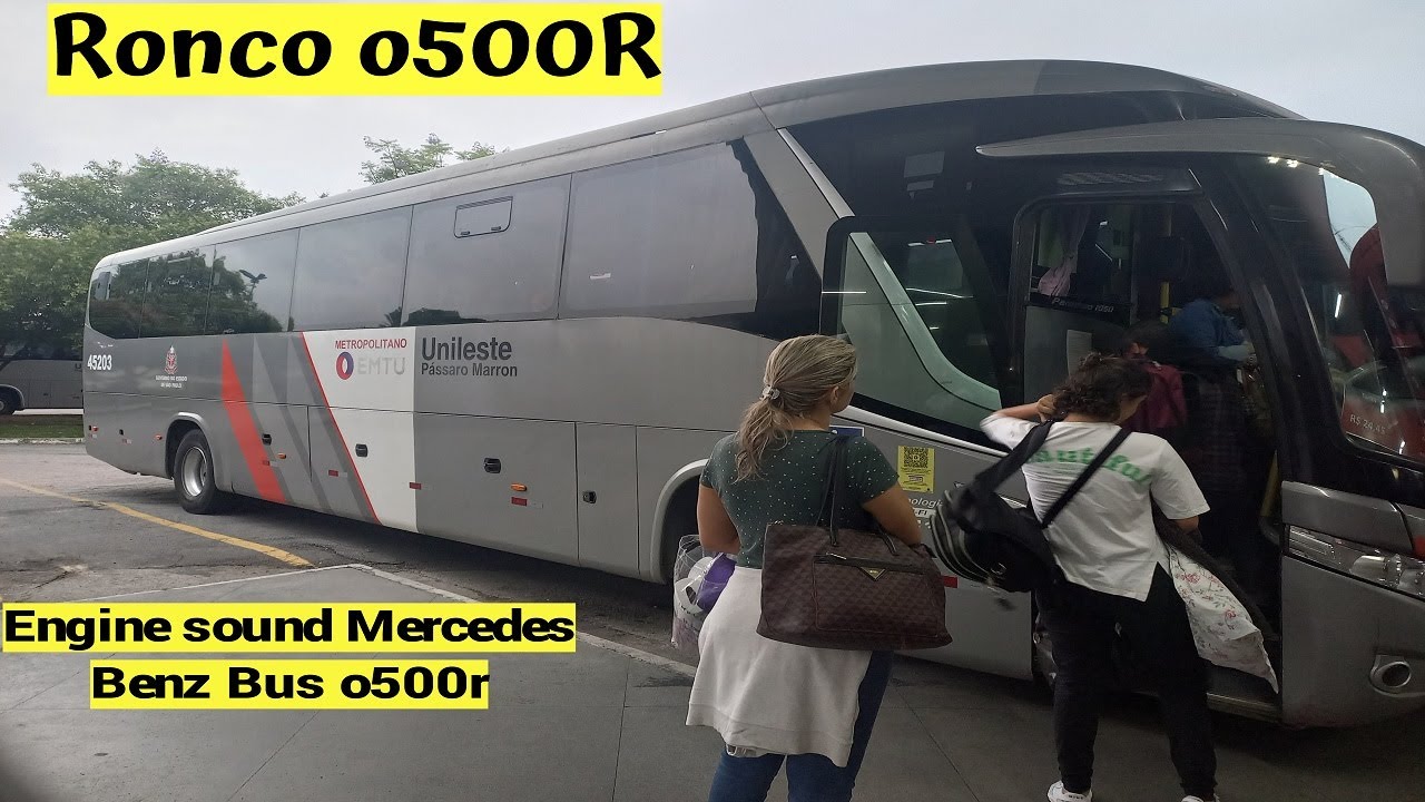 Ronco Mercedes o500r om926LA 1830 | Engine sound Mercedes Benz Bus o500r om926LA