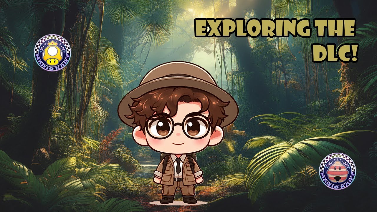 EXPLORING THE UNKNOWN! START THE DLC! | Mario Kart 8 (Part 7)