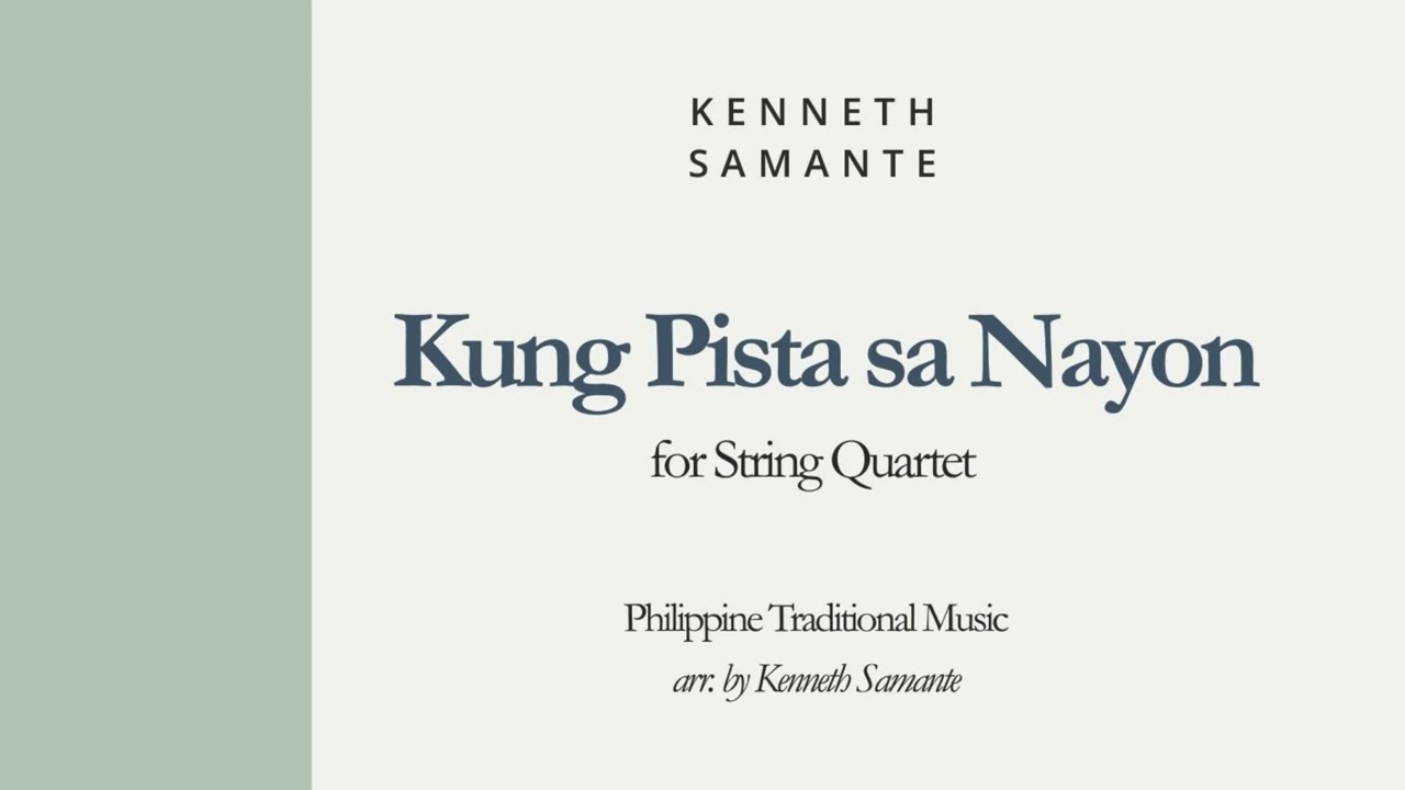 Kung Pista sa Nayon  - Kenneth Samante