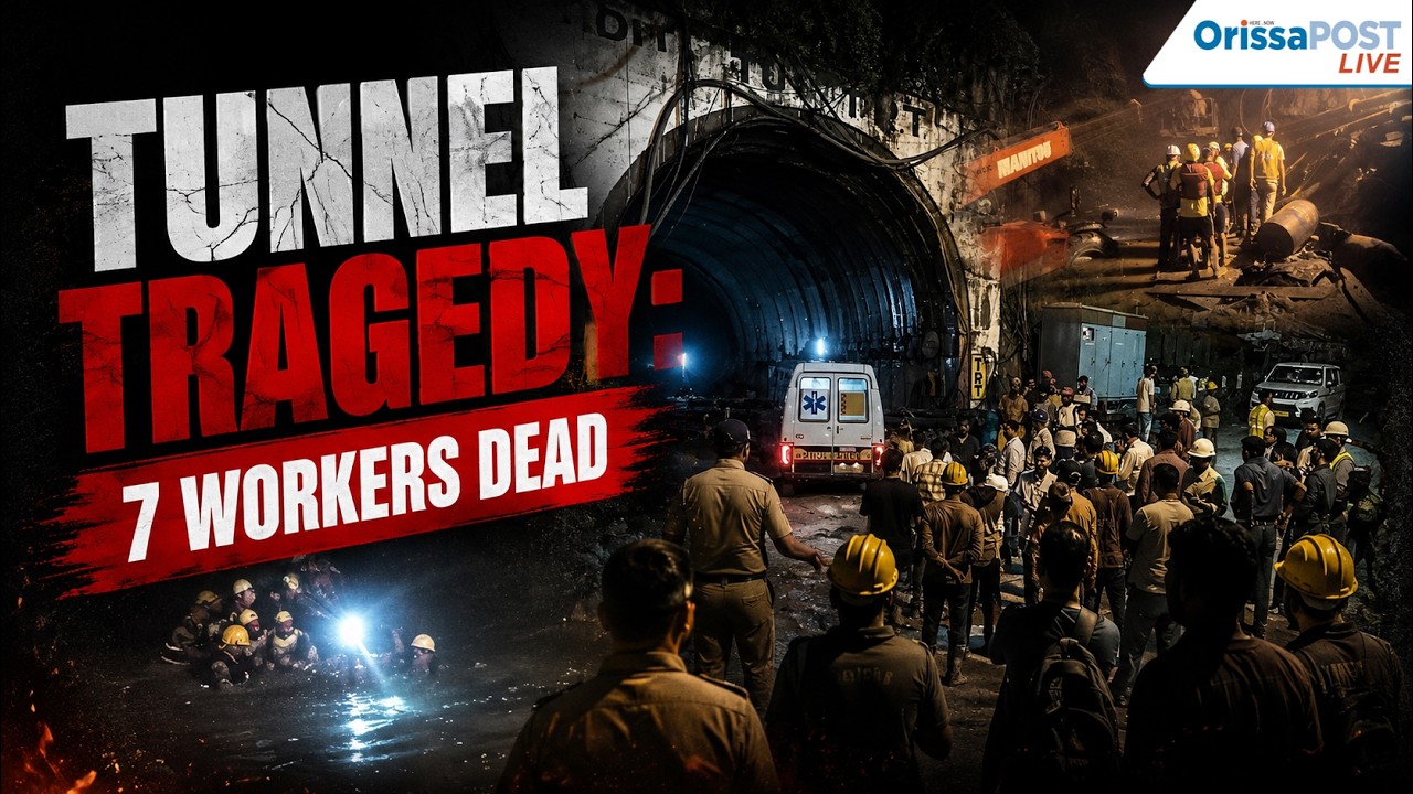 Chamoli tunnel tragedy: 7 workers dead, 3 missing after water & debris flood tunnel
