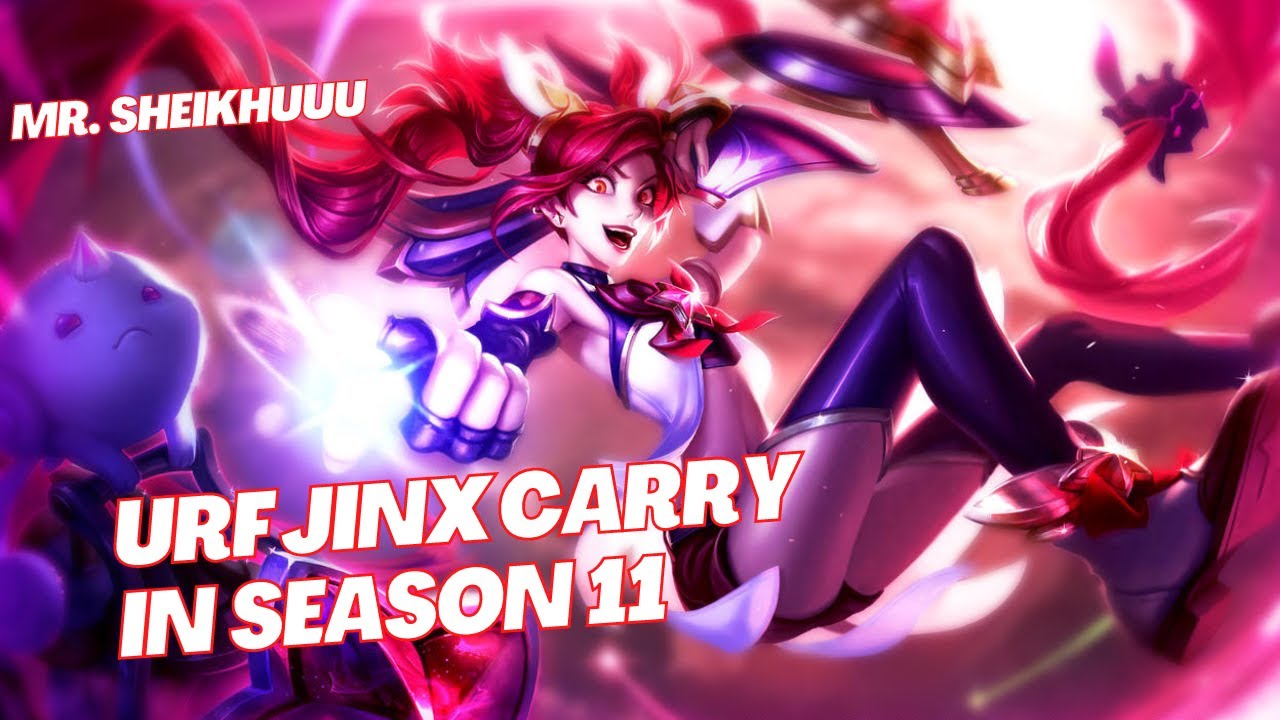 JINX is so powerful champ in URF | Jinx Guide S11 - League Of Legends