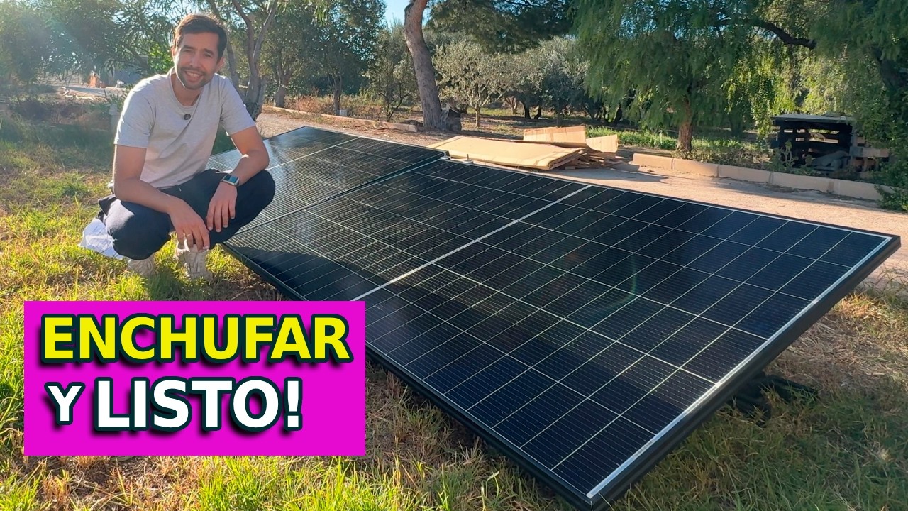 Me pongo este KIT SOLAR AUTOINSTALABLE sin tener NI IDEA para AHORRAR LUZ