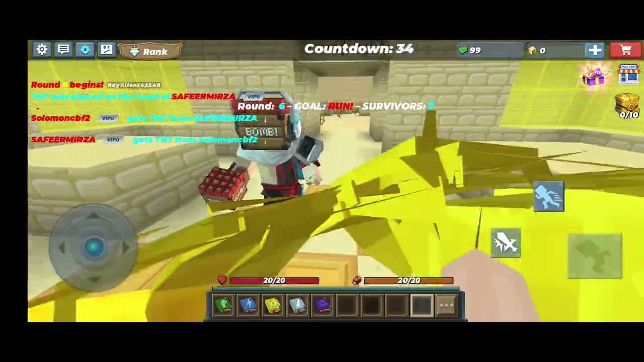 Blockman Go TNT TAG | HydraAnta Vs Alex