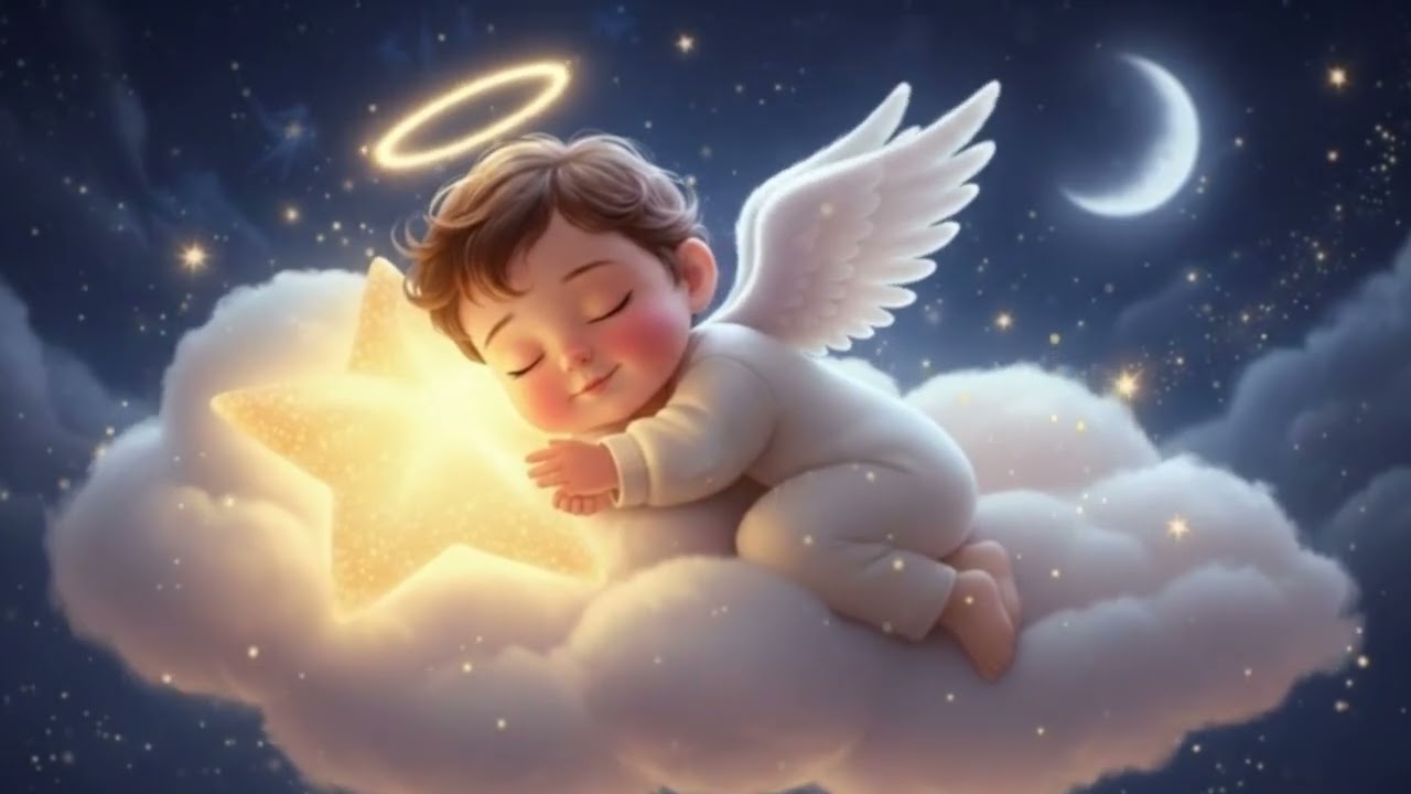 Kołysanka Aniołka – Śpij, mój mały skarbie | Długa kołysanka na dobranoc