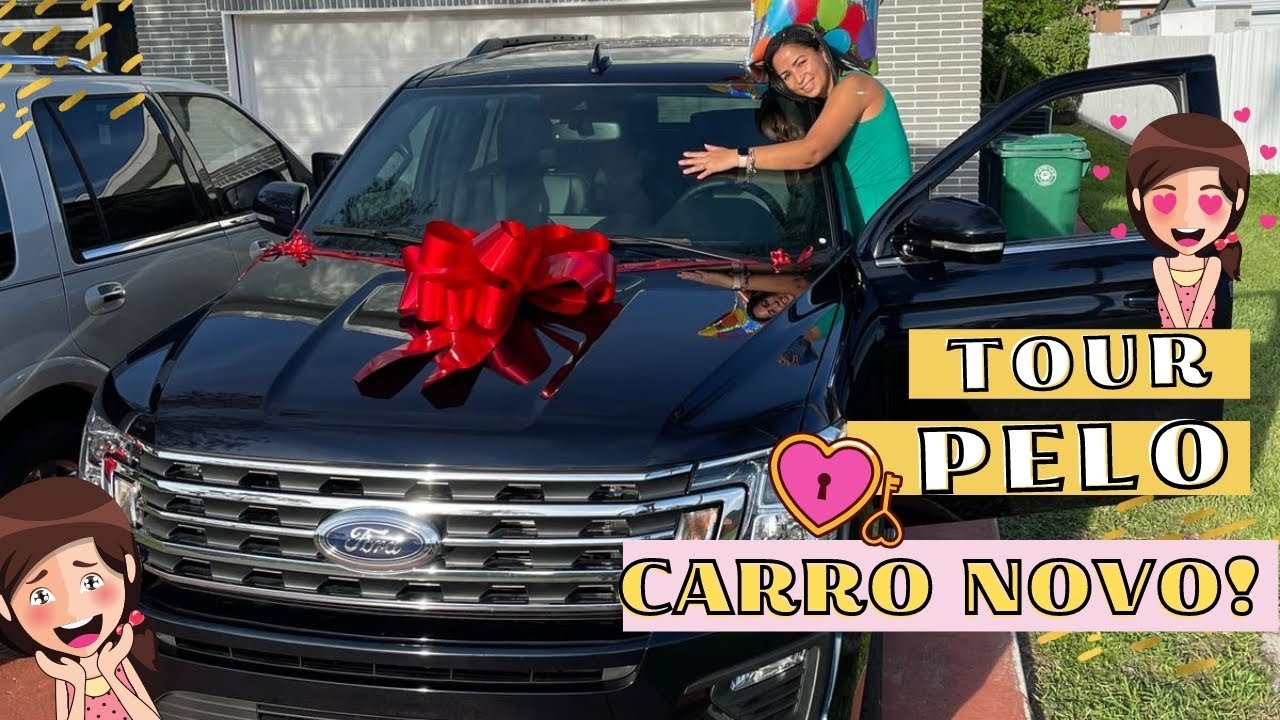 MEU PRIMEIRO CARRO ZERO NOS EUA | REALIZAÇÃO DE UM SONHO |TOUR PELO CARRO NOVO, FORD EXPEDITION 2021