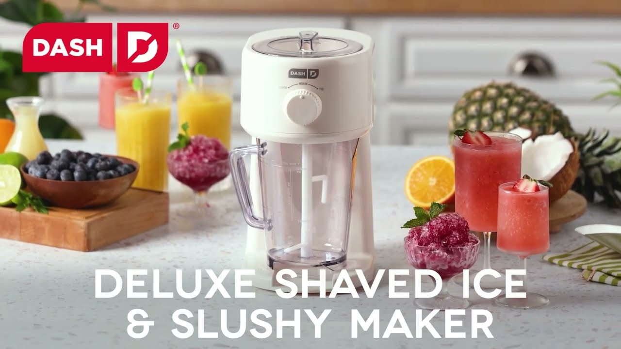 Dash Deluxe Shaved Ice & Slushy Maker