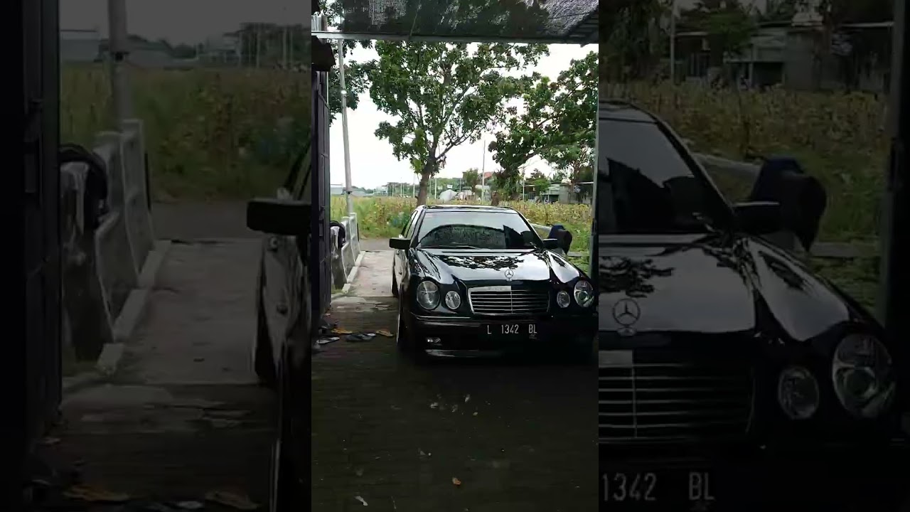 ❌SOLD OUT TO JEMBER❌ MERCEDES BENZ E320 V6 BLAK ON BLACK 