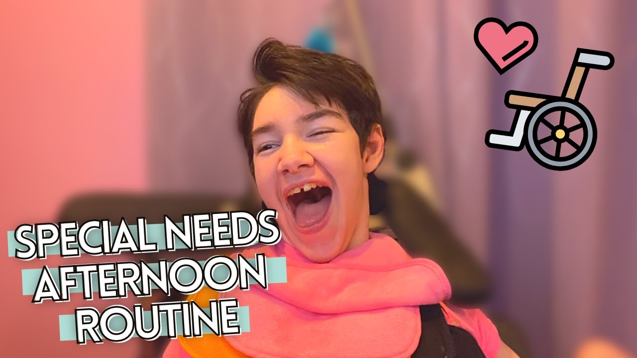 SUMMER AFTERNOON ROUTINE IN A WHEELCHAIR | Special Needs Vlog (Summer School)