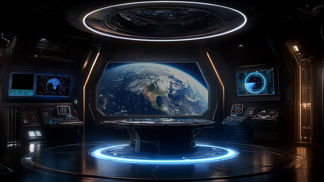 Space Control Center | Relaxing Music for Astronauts and Explore the Mysteries of the Universe