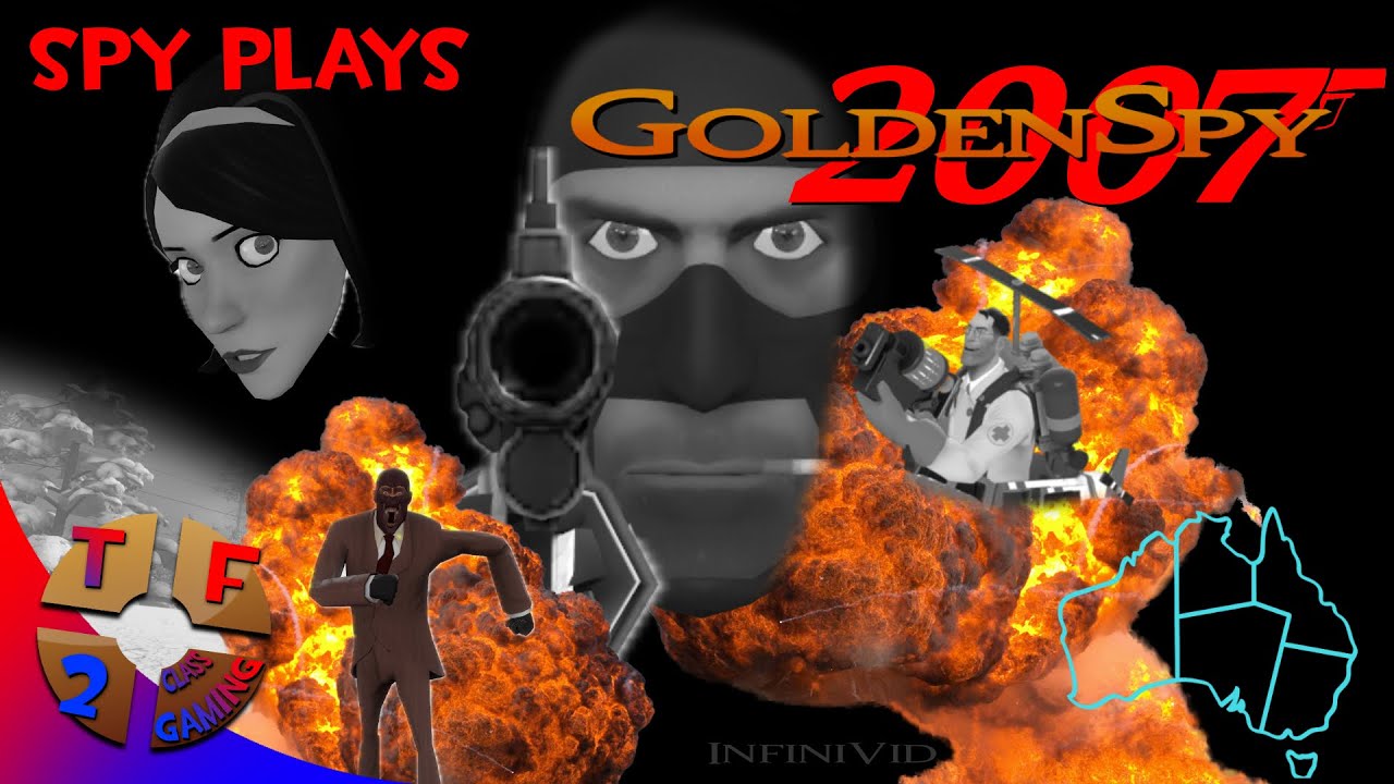 Шпион играет в GoldenEye 007