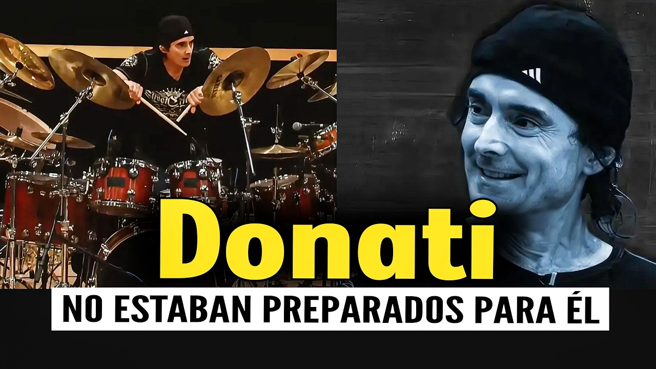 Virgil Donati: El Baterista Demasiado Avanzado para Dream Theater